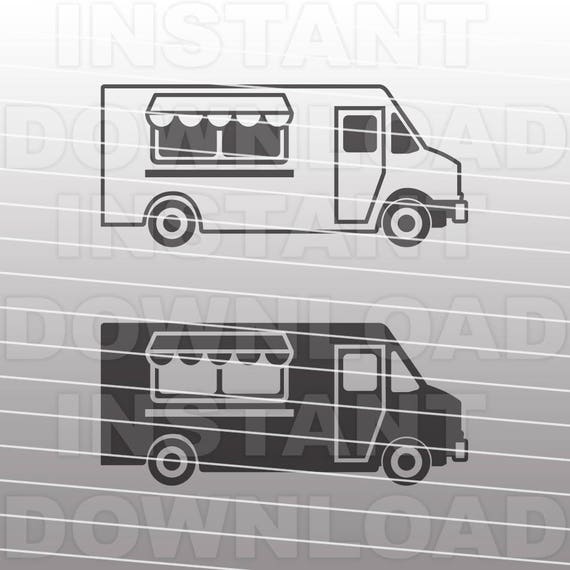 Food Truck Svg Filekitchen Svgfood Svg Personal Commercial Use Cricut Svgsilhouette Svgsvg Cutsvector Svgvinyl Filestshirt Svg