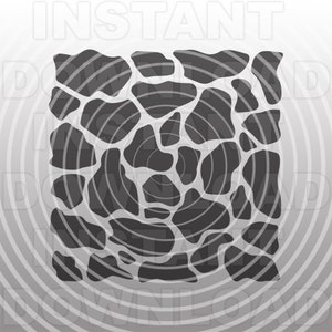 May include: A black and white pattern of irregular shapes resembling a stone or cobblestone surface.