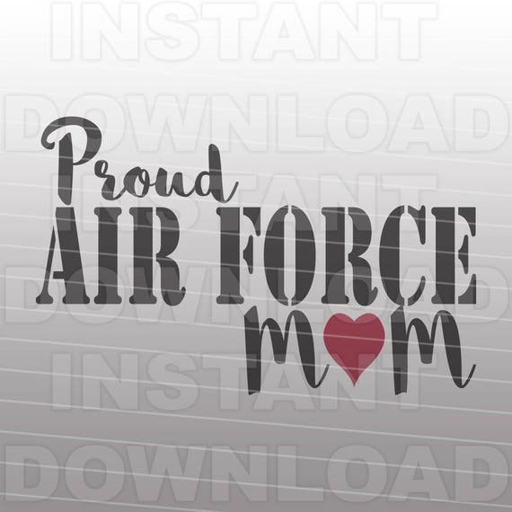 Download Proud Air Force Mom SVG FileAir Force svg Vector Art for | Etsy