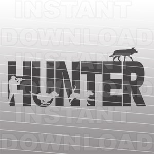Coyote Hunter SVG Archivo, Perro de caza SVG, Perro de caza svg -Vector Art Uso comercial y personal- Cricut,Silueta,Cameo,Hierro en vinilo