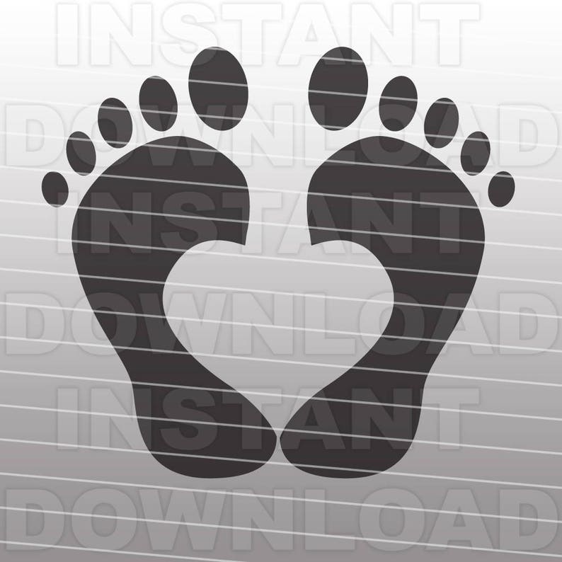 Download Baby Feet SVG File-Baby Girl SVG-Baby Boy SVG-Cutting | Etsy