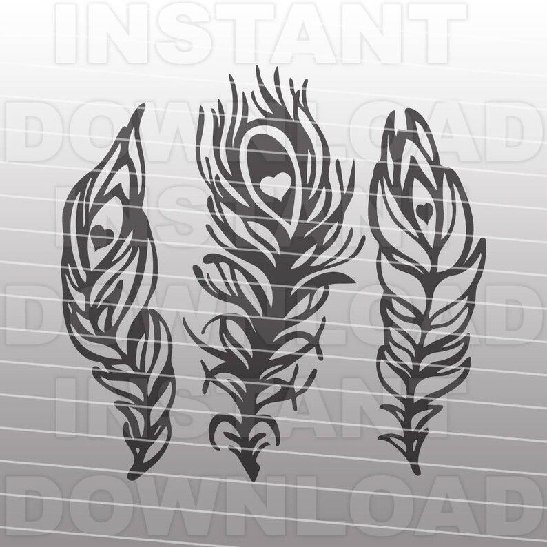 Download Peacock Feather SVG FileFeathers SVG FilePeacock SVG | Etsy