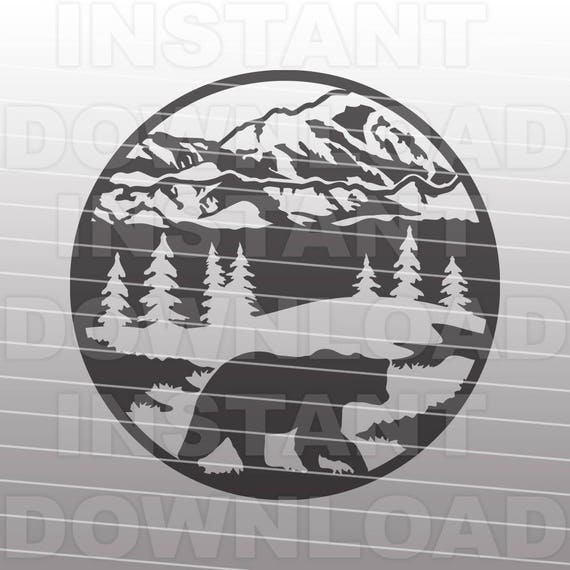 Free Free Cricut Mountain Scene Svg SVG PNG EPS DXF File