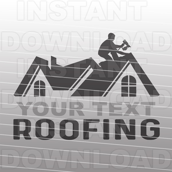 Roofing Svg - Etsy