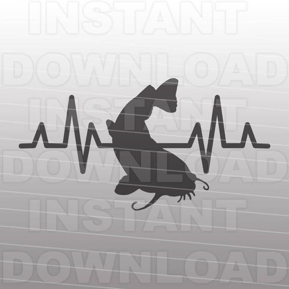 Download Download Fishing Heartbeat Svg Free for Cricut, Silhouette ...