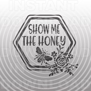Toon mij de Honey Queen Bee SVG-bestand, Bee Hive SVG, imker bijenteelt SVG-vector kunst commercieel/persoonlijk gebruik-Cricut, silhouet, cameo, vinyl