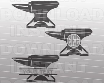 Anvil SVG File,Blacksmithing SVG,Blacksmith svg -Cutting Template- Vector Art Commercial & Personal Use- Cricut,Cameo,Silhouette,cut file