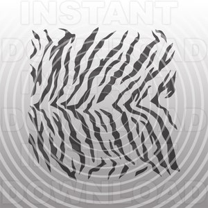 Tiger Stripes Pattern SVG File, Tiger Stripes SVG Design -Vector Art Utilisation personnelle/commerciale- Svg pour Cricut, svg pour Silhouette, Fer sur vinyle