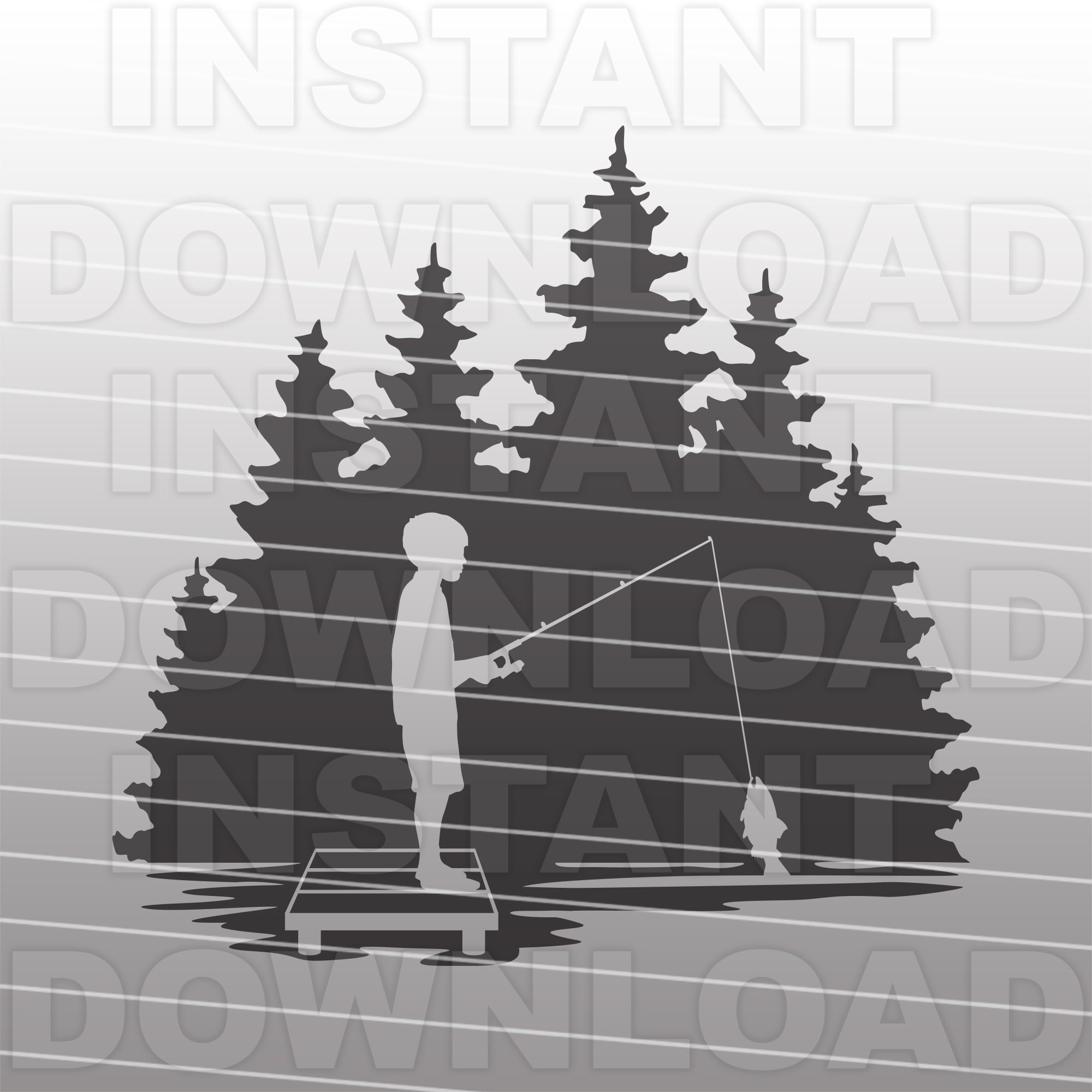 Free Free 104 Man And Boy Fishing Svg SVG PNG EPS DXF File