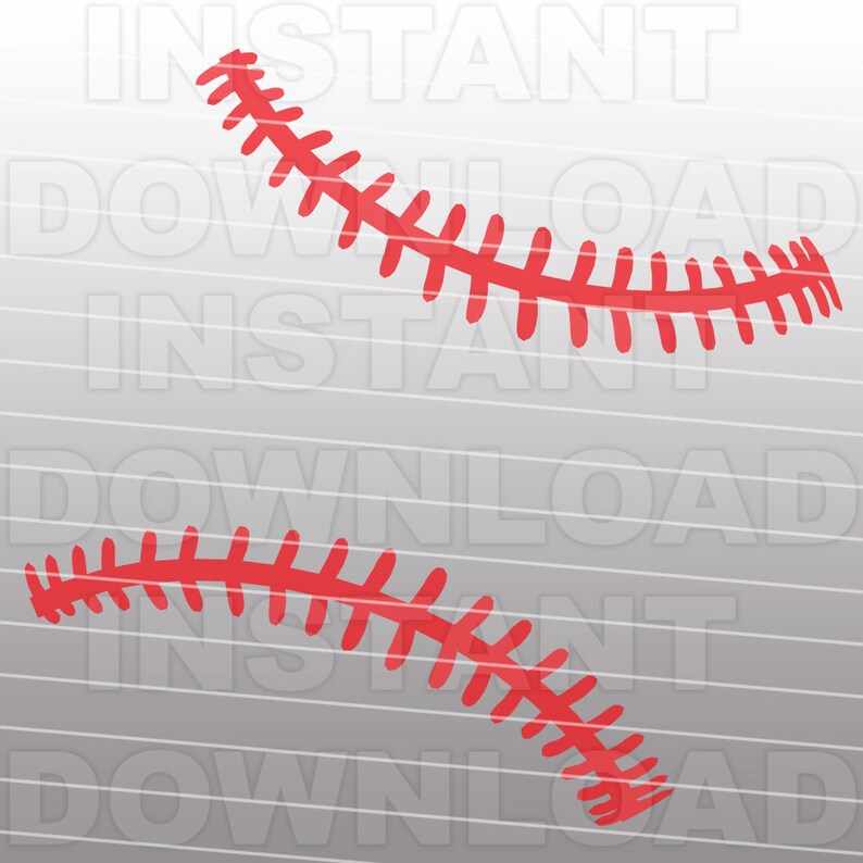 Download Baseball Stitches Pattern SVG File Cutting Template-Clip ...