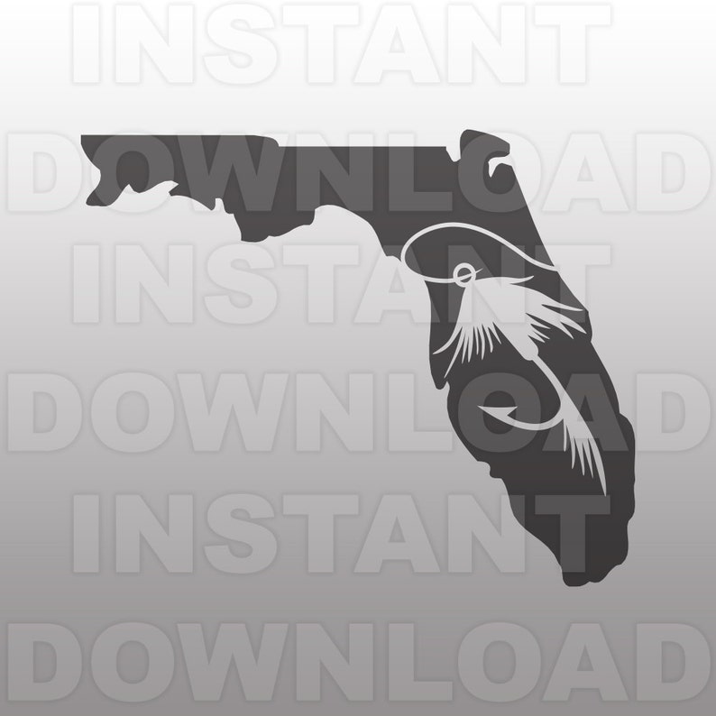 Download Florida Fisherman Fly Fishing SVG File cricut svg ...