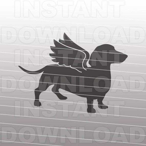Free Free Dog Angel Wings Svg