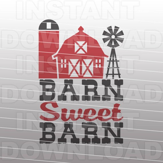 Download Barn Sweet Barn Svg Filefarm Sign Svgfarming Svg File Etsy PSD Mockup Templates