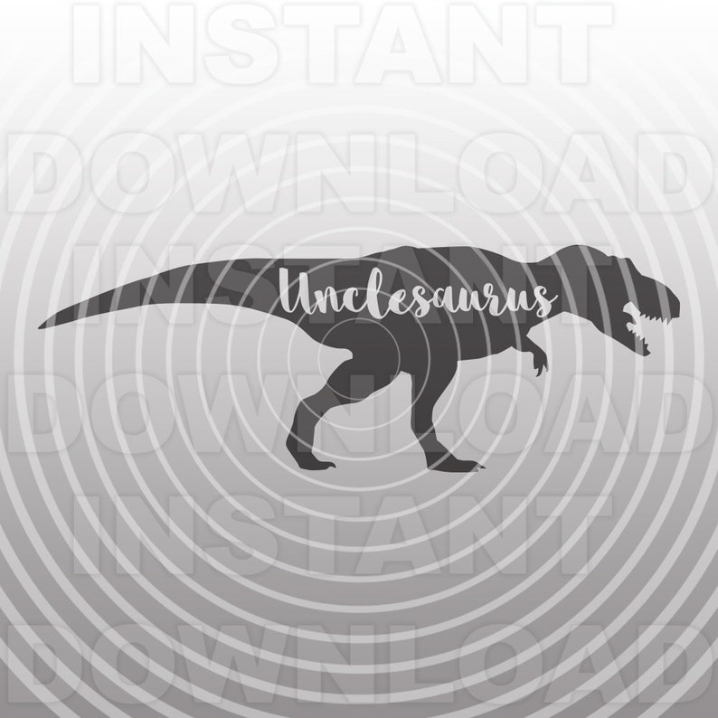 Uncle Saurus SVG File,dinosaur Svg,t-rex Svg,dinosaur Uncle Svg -vector ...