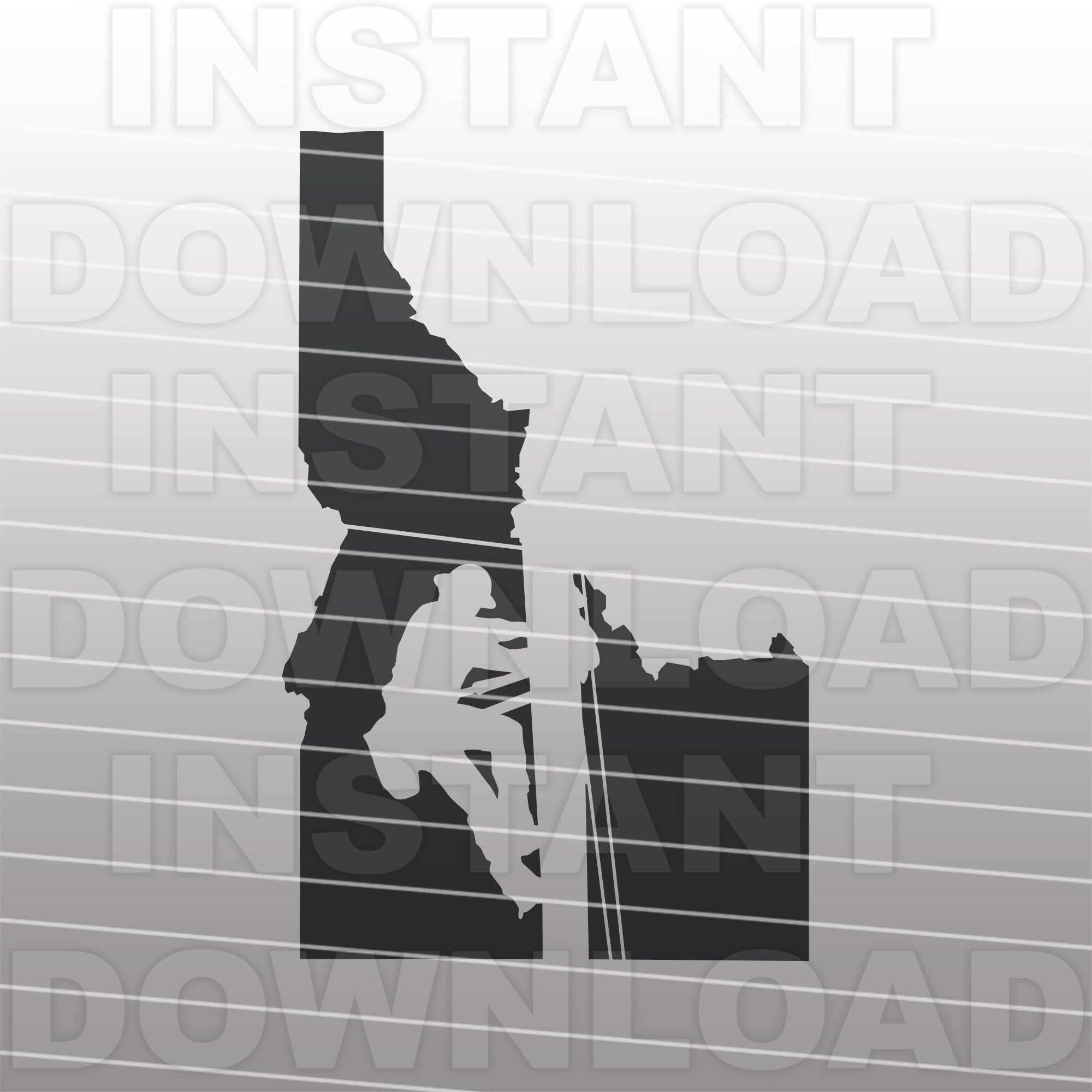 Idaho Lineman SVG Filepowerline Technician Svgpowerline - Etsy