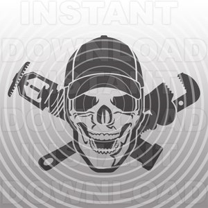 Union Fire Sprinkler Fitter Skull usando chapéu de beisebol boné arquivo SVG, arte vetorial, uso comercial e pessoal, cricut, silhueta cameo, decalque de vinil
