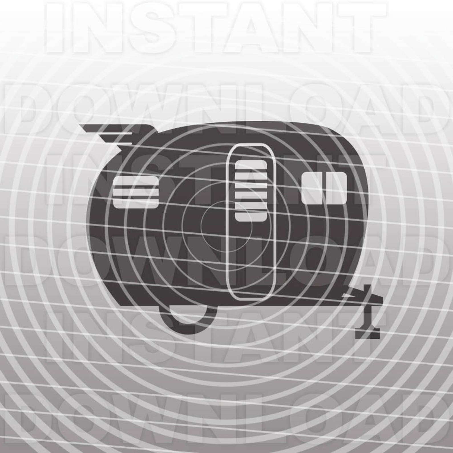 Retro Camper SVG File Cutting Template Vector Clip Art for - Etsy
