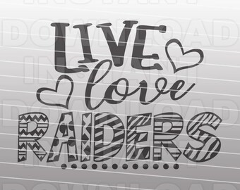 Download Raiders cricut file | Etsy