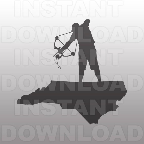 North Carolina Bowfishing Fisherman SVG File,bow Fishing SVG commercial &  Personal Use SVG File for Cricut,silhouette Cameo,cricut Designs - Etsy