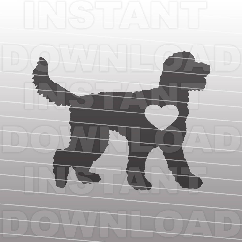 Download Goldendoodle Heart SVG FileLabradoodle Heart SVG Cutting ...