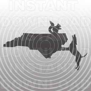 Fichier SVG de chasse à l’écureuil, Dog Treeing Squirrel SVG, SVG de chien de chasse, Caroline du Nord svg -Commercial/Personal Use-Cricut, Silhouette Cameo, Vinyl