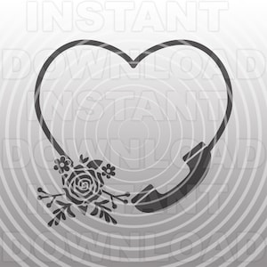 Puede incluir: Una silueta negra de un auricular de teléfono formando una forma de corazón con un diseño floral en el lado izquierdo. El fondo es un degradado gris con círculos concéntricos.