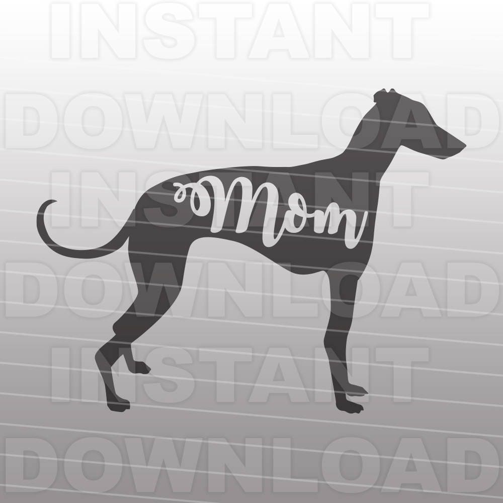 Download Greyhound Mom SVG FileDog Mom SVGDog Lover svg Personal ...