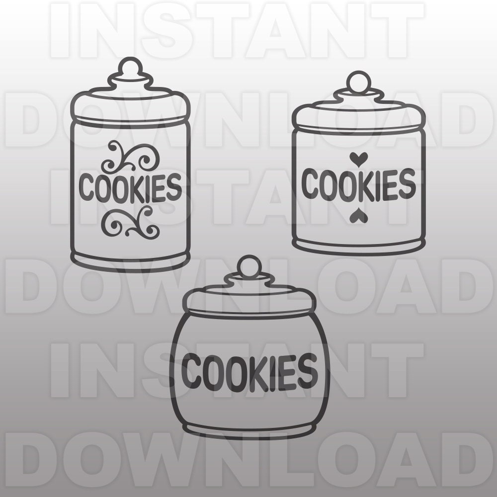 Cookie Jar Vector Art SVG File - Etsy cookie-jar-vector-art-svg-file-etsy