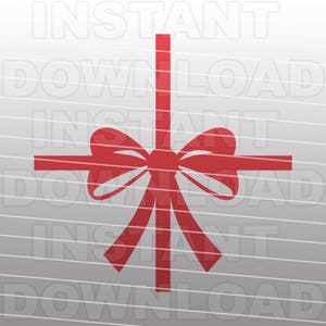 Große Schleife SVG-Datei-Band SVG-Weihnachten SVG-Datei-Geschenk svg-Die Cut, Vektor Clip Art kommerziellen & persönlichen Gebrauch Cricut,Silhouette,Cameo,Vinyl