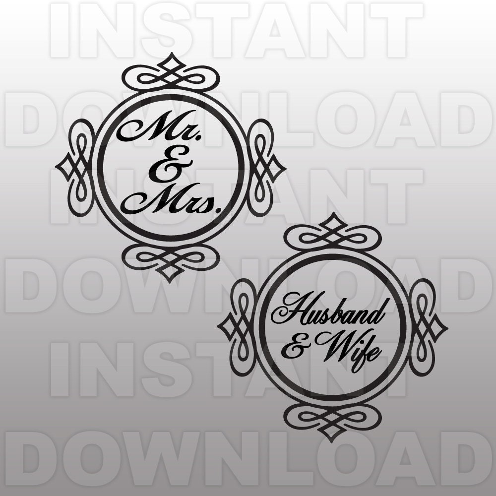 Download Wedding Monogram SVGMonogram Frame SVGWedding SVG-Cutting ...