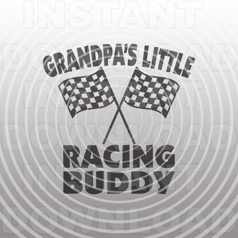 Download Grandpa SVG FileRacing Buddy Baby Newborn Onesie Design ...