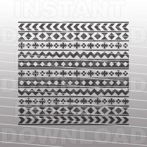 Southwest Pattern SVG File,Indian Pattern svg,Aztec Pattern svg -Vector Art Commercial & Personal Use- Cricut,Silhouette,Cameo,Iron on Vinyl