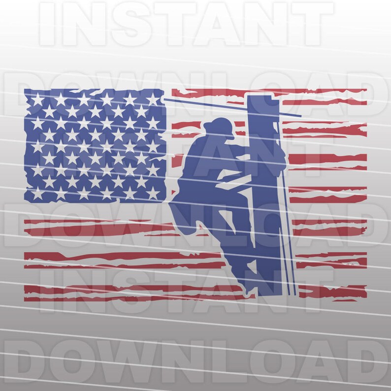 Download USA Lineman SVG FileElectrical Lineman SVGElectrician svg ...