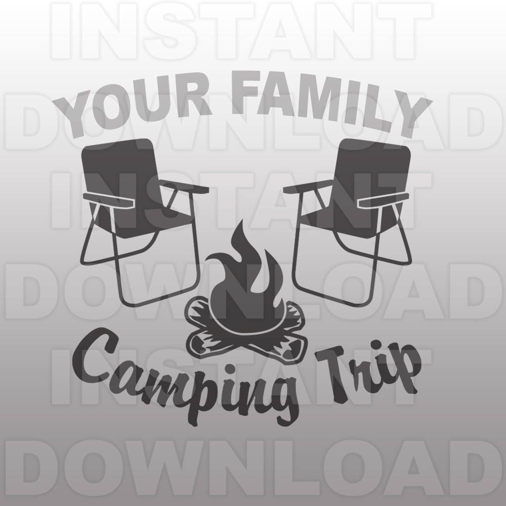 Download Family Camping Trip tShirt Template SVG Filecricut svg | Etsy