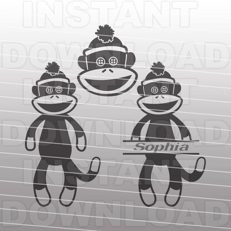 Free Free 130 Sock Monkey Svg Free SVG PNG EPS DXF File