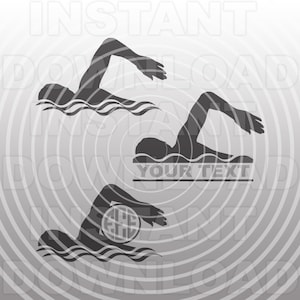 Swimmer SVG File,Swimming SVG File,High School Sports svg-Vector Art Commercial & Personal Use- Cricut,Cameo,Silhouette,iron on vinyl