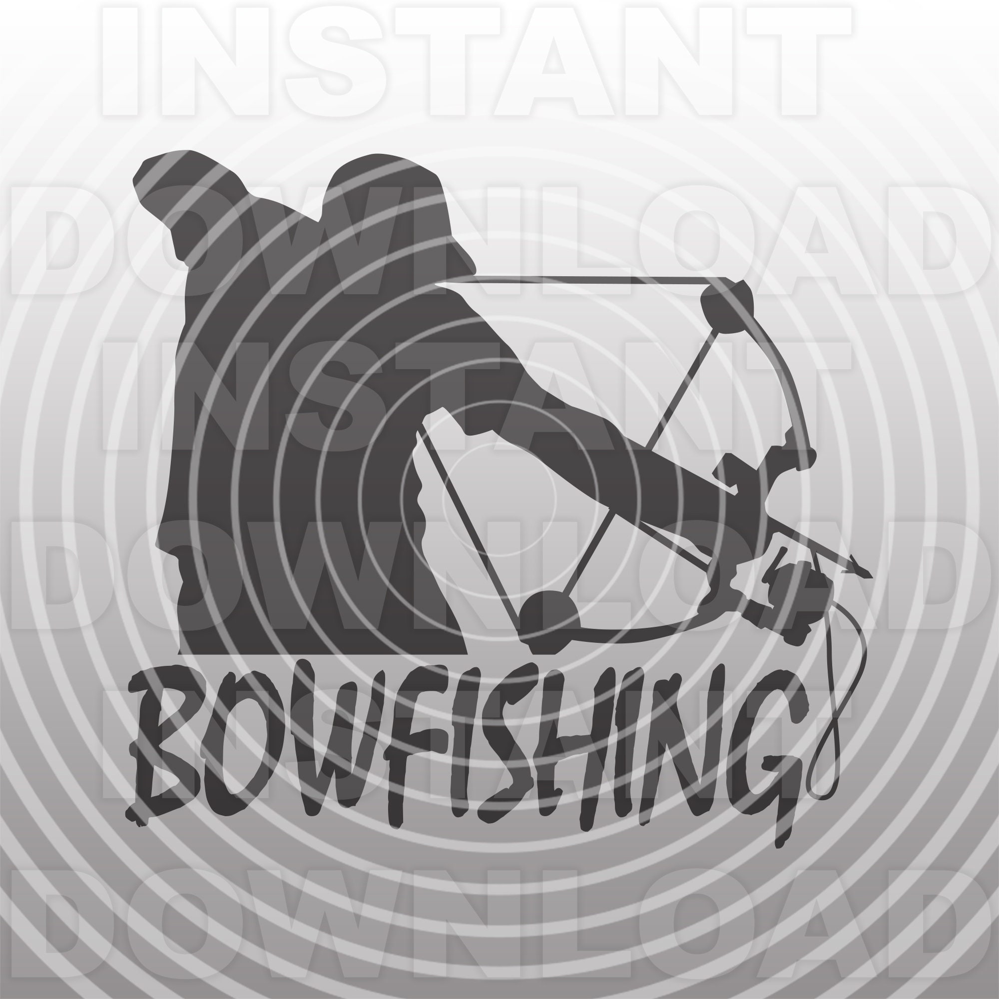 Guy Bowfishing SVG File,man Bowfishing Svg,boy Bowfishing SVG vector Art  Commercial & Personal Use Cricut,silhouette,cameo,vinyl Cut - Etsy Sweden