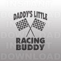 Racing Buddy Baby Newborn Bodysuit Funny SVG File,New Dad SVG File -Commercial/Personal Use- Vector svg for Cricut,Silhouette svg,Vinyl cut
