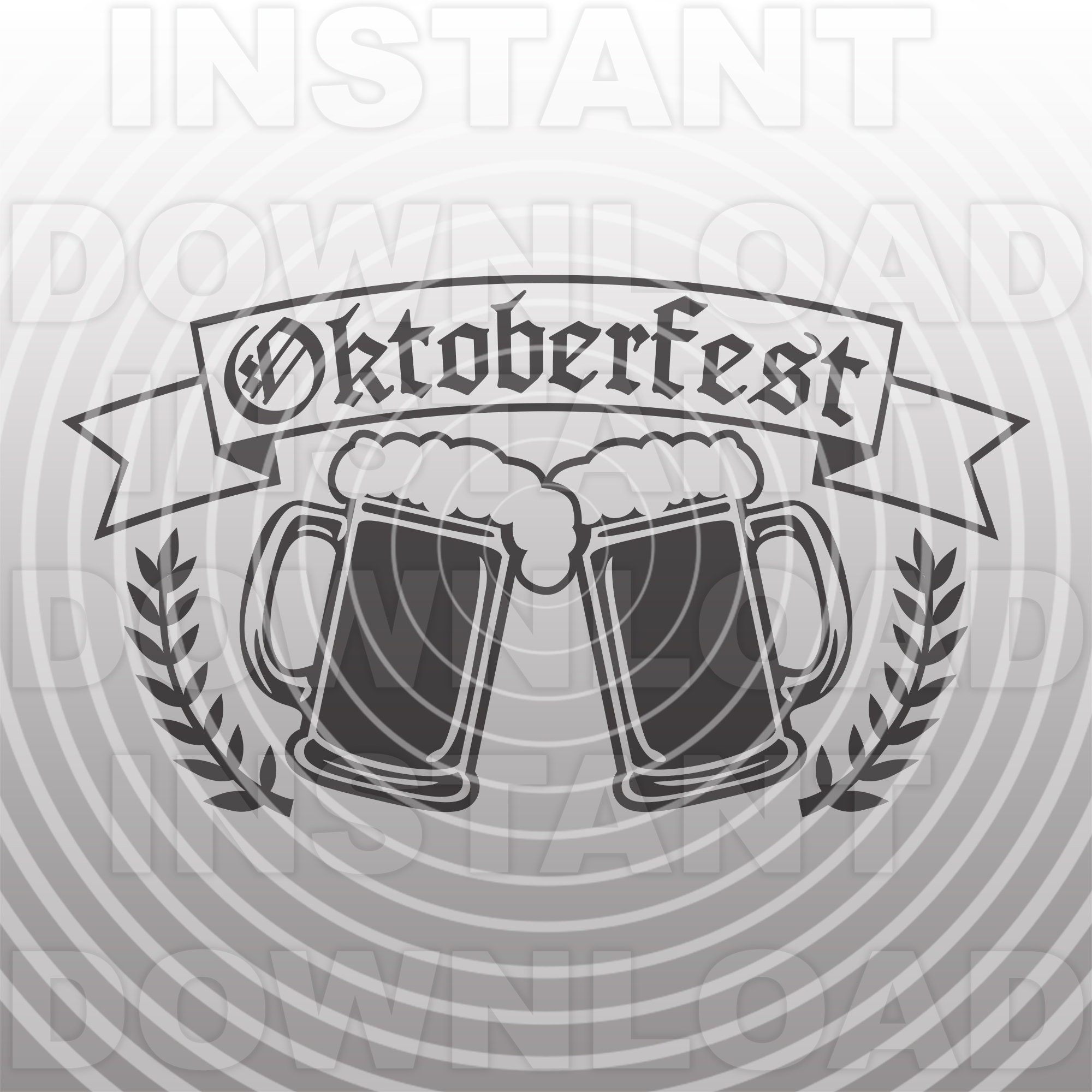 Oktoberfest SVG FileOktoberfest Beer Mugs SVGOktoberfest SVG | Etsy