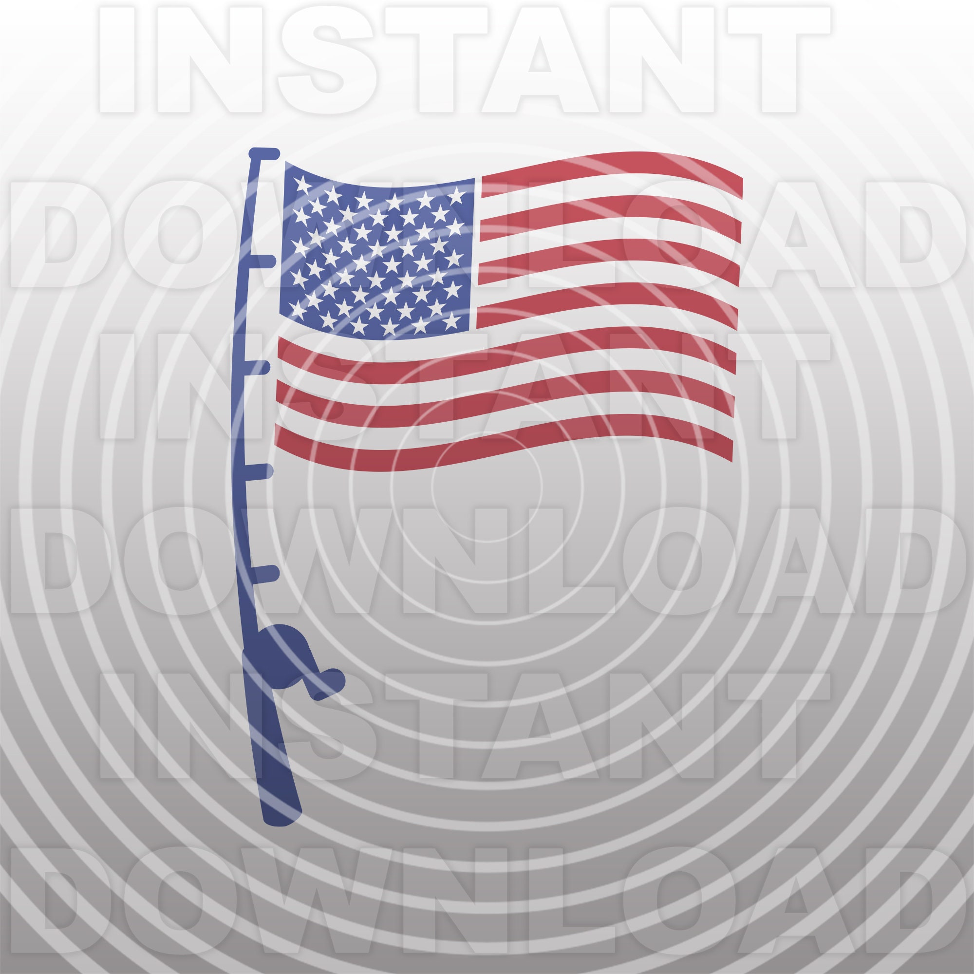 american flag with fishing pole svg Rod Embroidery Design, Fishing Flag US Embroidery Design from personalized apparel and home décor to event banners and patriotic crafts Fishing Pole American Flag Patriotic