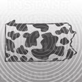 Pennsylvania Cow Spots SVG File,Holstein Cow SVG,Dairy Farm svg -Commercial\/Personal Use- for Cricut,Silhouette,Cameo,Vinyl Decal,Vinyl Cut