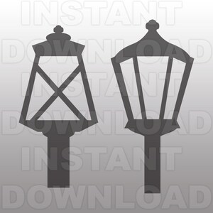 Lanterns SVG File - Vector Clip Art for Commercial & Personal Use - SVG Files for Silhouette Cameo, Cricut Design Space, Vinyl Cut Files