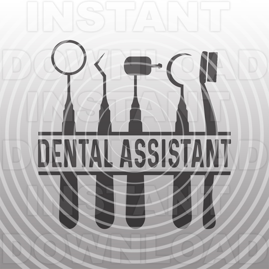Dental Assistant With Dental Tools Svg,endodontics Svg,orthodontist Svg