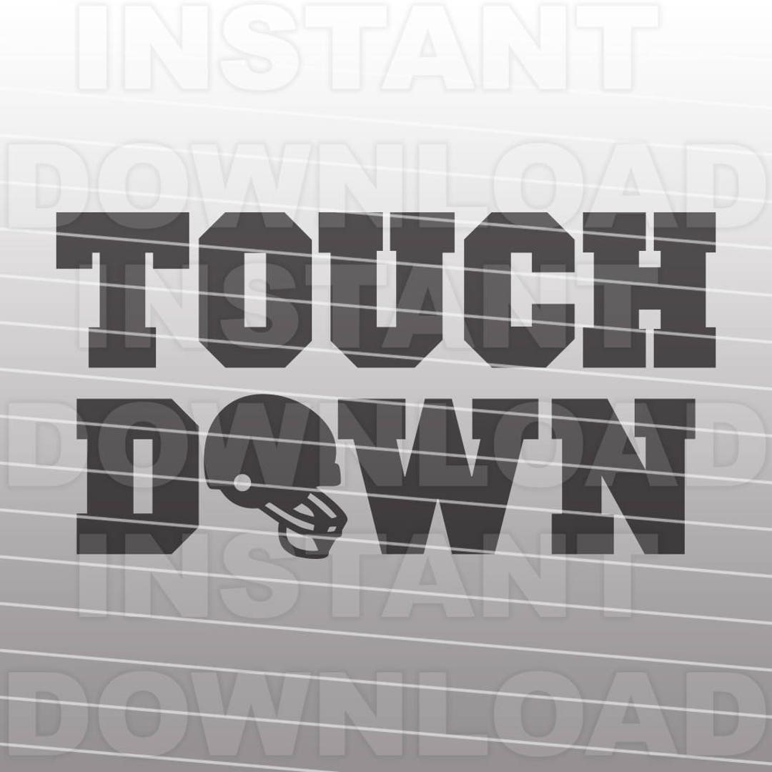 Touchdown Football Helmet SVG Filesports Svg vector Clip Art - Etsy