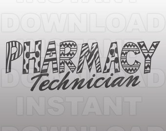Pharmacy Technician SVG File,Pharmacy Tech SVG File