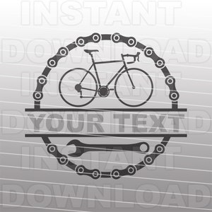 Fahrrad Fahrrad Reparatur Logo Design SVG, Rennrad SVG SVG-Vector Format kommerzielle & persönlichen Gebrauch- Cricut,Silhouette Cameo,vinyl svg