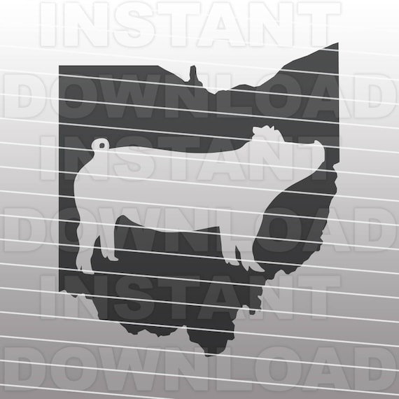 Download Ohio Livestock Show Pig Ffa 4 H Svg File Cricut Svg Etsy