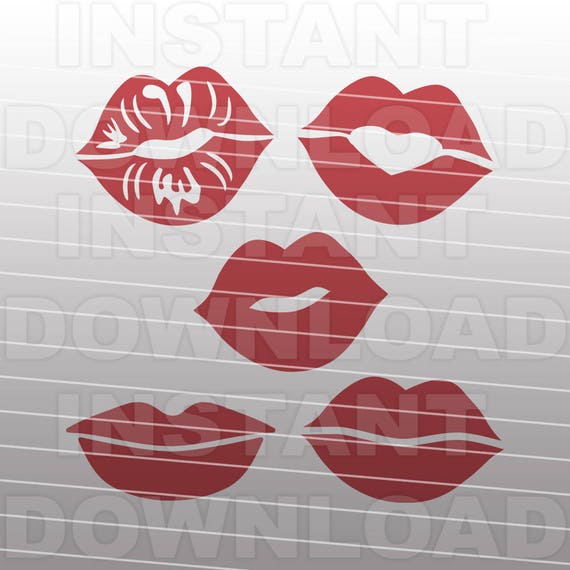 Lips Kissing SVG File Cutting Template Vector Clip Art for Etsy Lips Kissing SVG File Cutting Template Vector Clip Art for Etsy