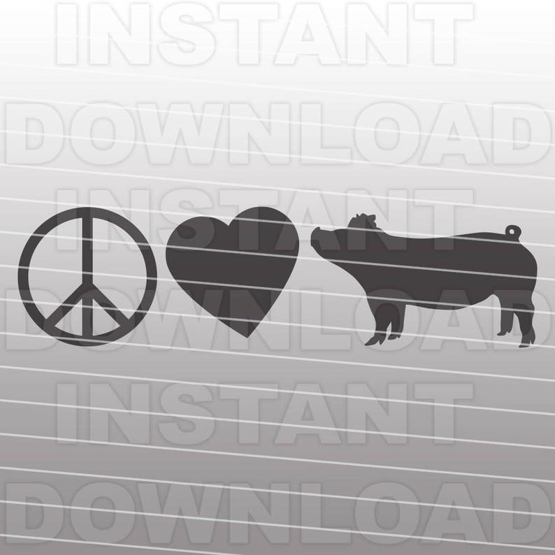 Download Show Pigs SVGLivestock SVGFarm Animal SVG File-Cutting | Etsy