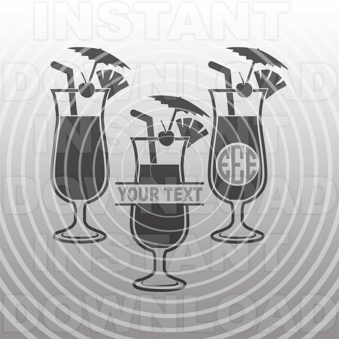 Pina Colada SVG File,cocktails Svg,poco Grande SVG -personal ...